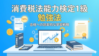 【合格者が解説！】消費税法能力検定1級の効率的勉強法 